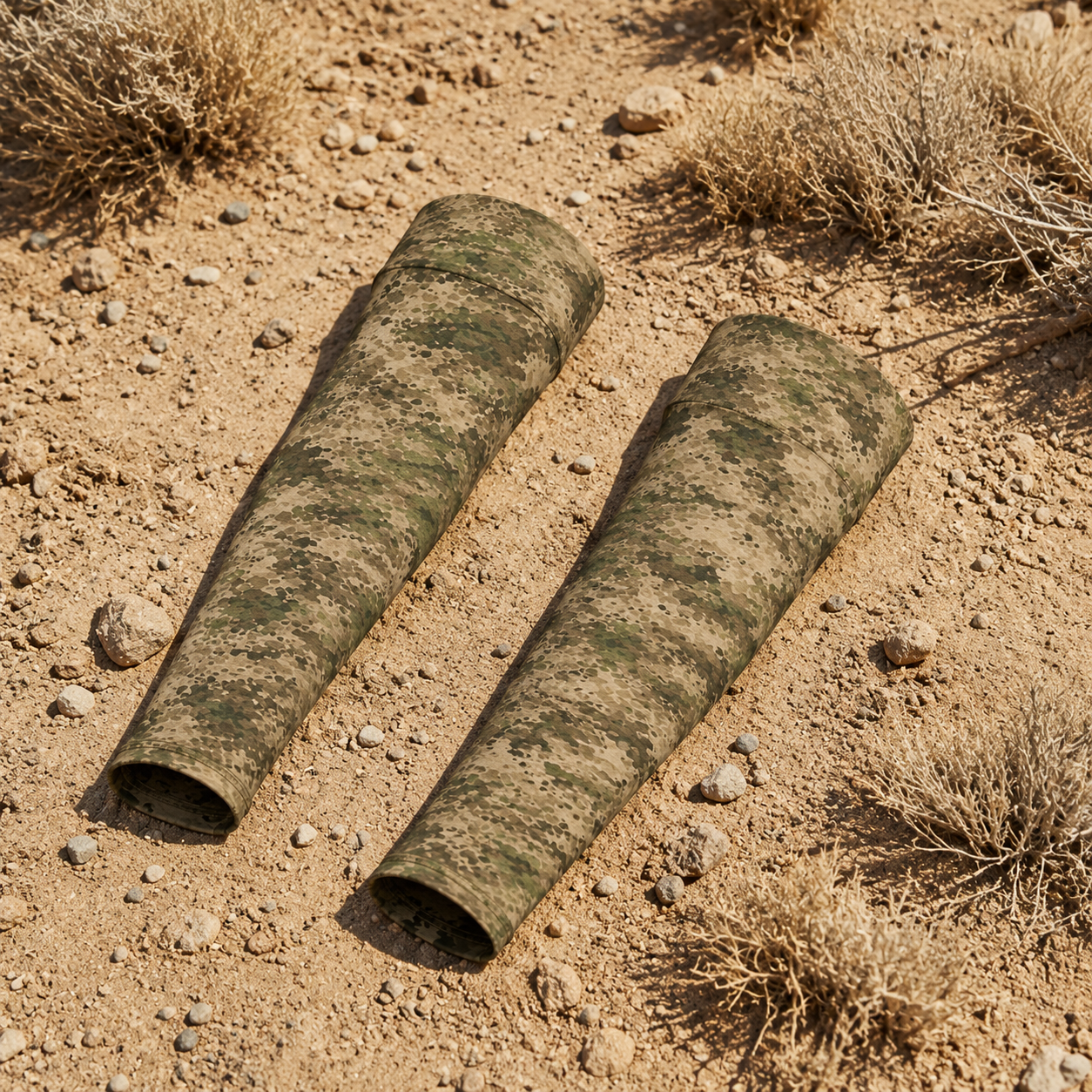 Oakicon Light Olive Brush Personalized Name Camo Temporary Sleeve, Oakicon Camo Temporary Sleeve