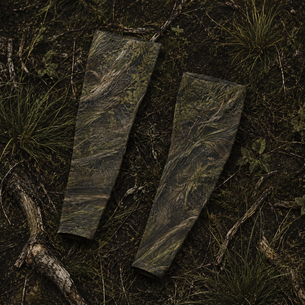 Oakicon Dark Marsh Personalized Name Camo Temporary Sleeve, Oakicon Camo Temporary Sleeve