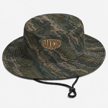 Oakicon Dark Forest Personalized Name Camo Bucket Hat, Oakicon Camo Bucket Hat