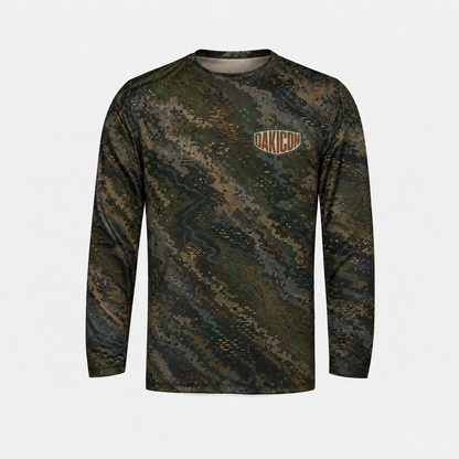 Oakicon Dark Forest Personalized Name Camo Long-sleeve, Oakicon Camo Long-sleeve