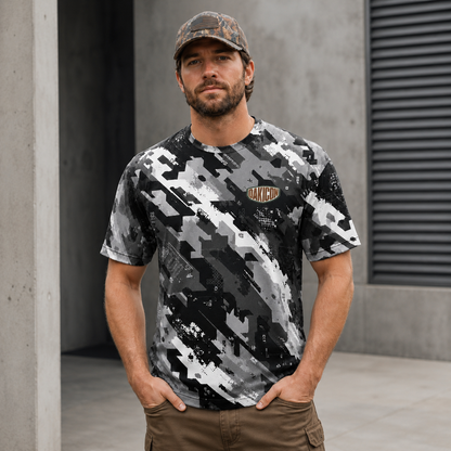 Oakicon Urban Digital Brush Personalized Name Camo T-Shirt, Oakicon Camo T-Shirt