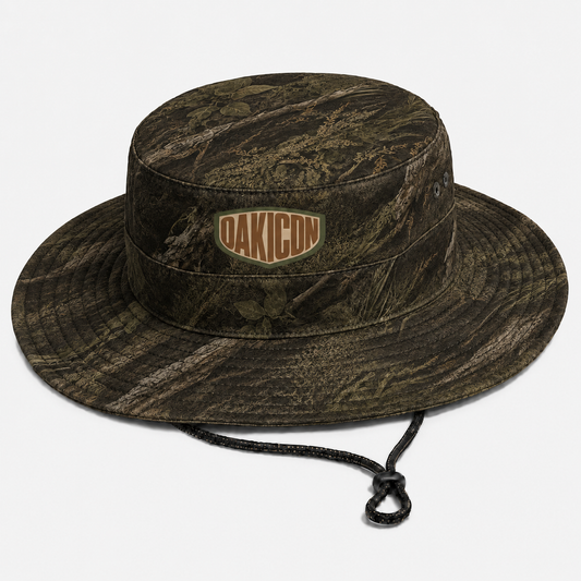 Oakicon Dark Marsh Personalized Name Camo Bucket Hat, Oakicon Camo Bucket Hat