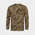 Oakicon Khaki Woodland Personalized Name Camo Long-sleeve, Oakicon Camo Long-sleeve