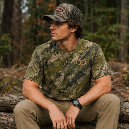 Oakicon Digital Woodland Personalized Name Camo T-Shirt, Oakicon Camo T-Shirt