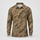 Oakicon Khaki Woodland Personalized Name Camo Polo Long-sleeve, Oakicon Camo Polo Long-sleeve