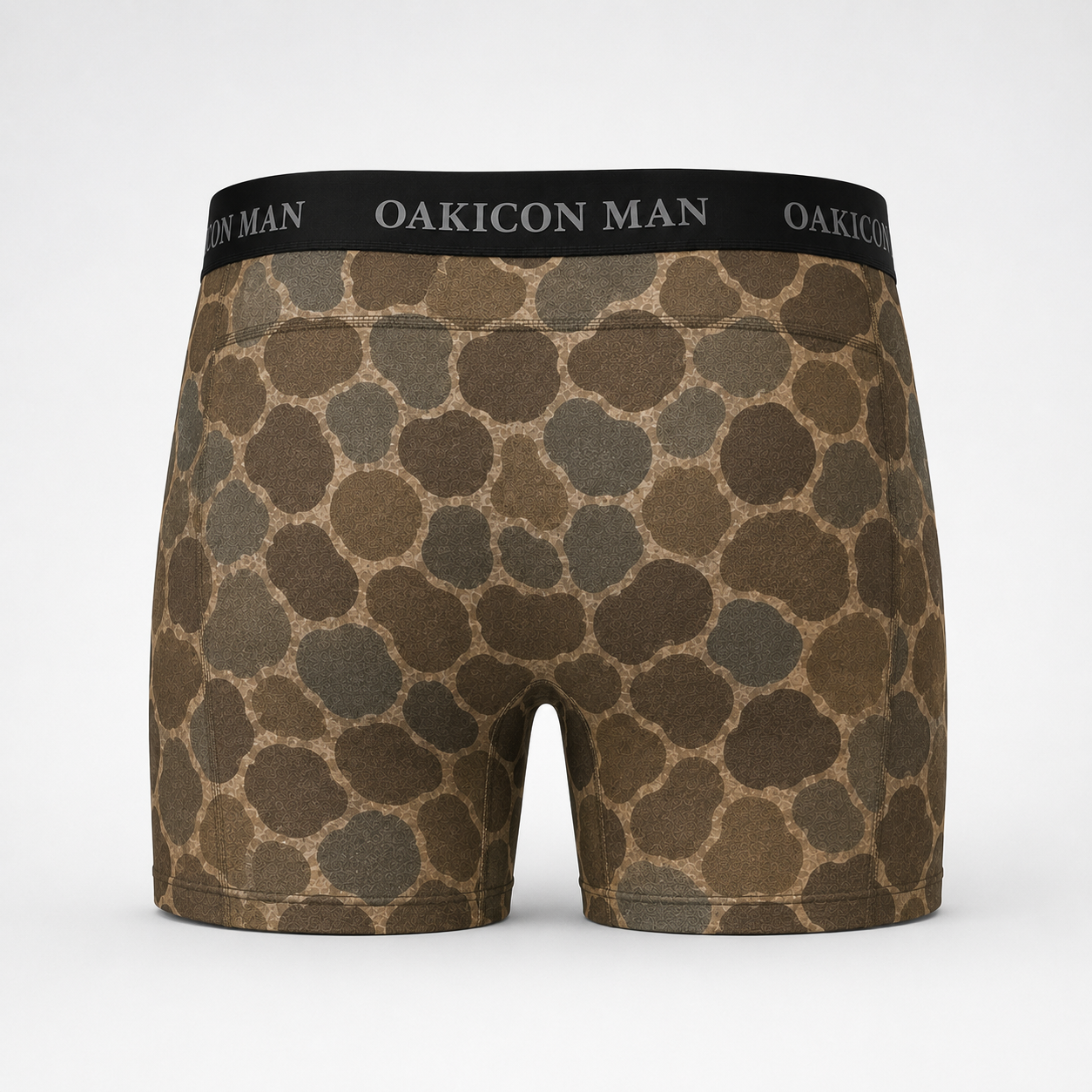 Oakicon Duck Hunter Personalized Name Camo Boxer Briefs, Oakicon Camo Boxer Briefs