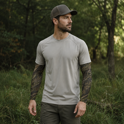 Oakicon Dark Marsh Personalized Name Camo Temporary Sleeve, Oakicon Camo Temporary Sleeve