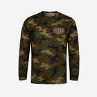 Oakicon Classic Woodland Personalized Name Camo Long-sleeve, Oakicon Camo Long-sleeve