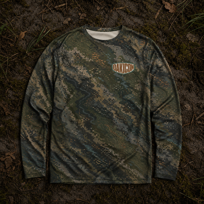 Oakicon Dark Forest Personalized Name Camo Long-sleeve, Oakicon Camo Long-sleeve