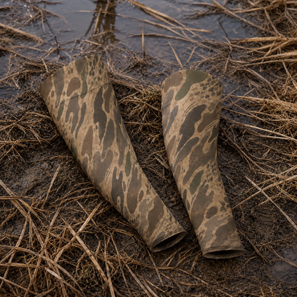 Oakicon Khaki Woodland Personalized Name Camo Temporary Sleeve, Oakicon Camo Temporary Sleeve