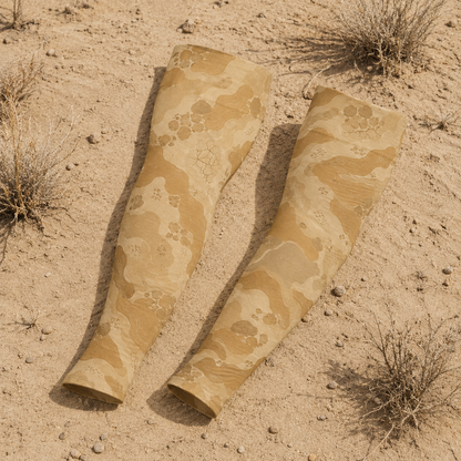 Oakicon Desert Sand Personalized Name Camo Temporary Sleeve, Oakicon Camo Temporary Sleeve