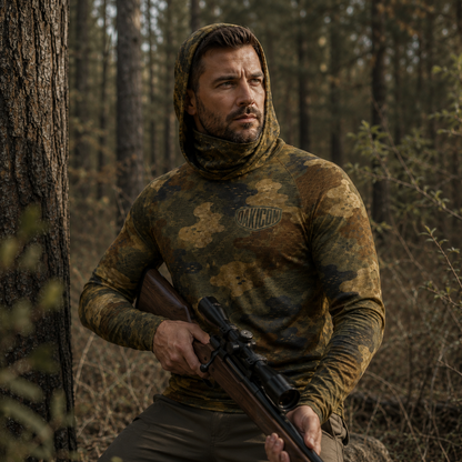 Oakicon Dark Frogskin Personalized Name Camo Hoodie Mask, Oakicon Camo Hoodie Mask