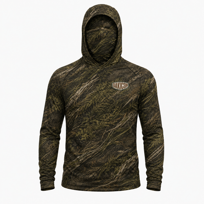 Oakicon Dark Marsh Personalized Name Camo Hoodie Mask, Oakicon Camo Hoodie Mask
