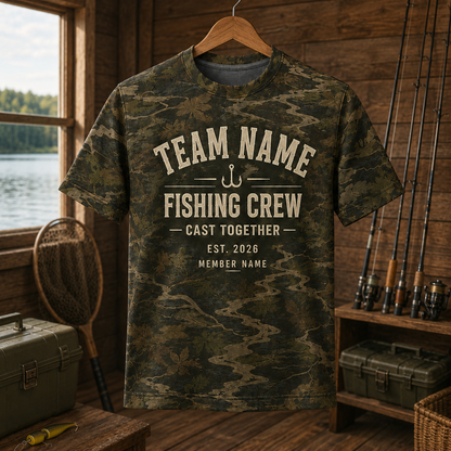 Oakicon East Texas Sweetgum Personalized Name Camo T-Shirt, Oakicon Camo T-Shirt