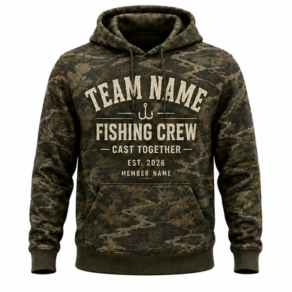 Oakicon East Texas Sweetgum Personalized Name Camo 3D Hoodie, Oakicon Camo 3D Hoodie
