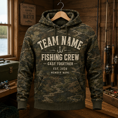 Oakicon East Texas Sweetgum Personalized Name Camo 3D Hoodie, Oakicon Camo 3D Hoodie