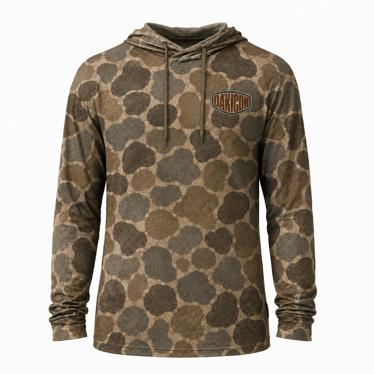Oakicon Duck Hunter Personalized Name Camo Performance Hoodie, Oakicon Camo Performance Hoodie
