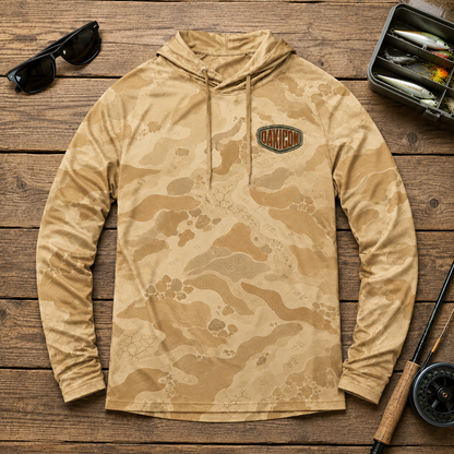 Oakicon Desert Sand Personalized Name Camo Performance Hoodie, Oakicon Camo Performance Hoodie