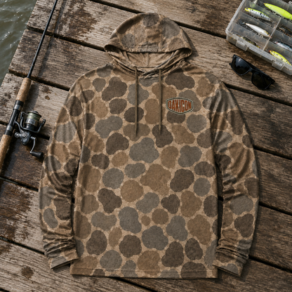 Oakicon Duck Hunter Personalized Name Camo Performance Hoodie, Oakicon Camo Performance Hoodie