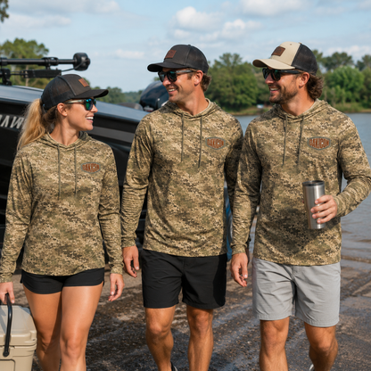Oakicon Light Olive Brush Personalized Name Camo Performance Hoodie, Oakicon Camo Performance Hoodie