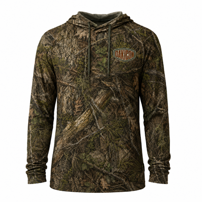 Oakicon Realistic Forest Personalized Name Camo Performance Hoodie, Oakicon Camo Performance Hoodie