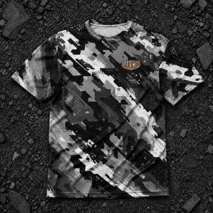 Oakicon Urban Digital Brush Personalized Name Camo T-Shirt, Oakicon Camo T-Shirt