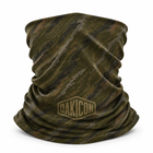 Oakicon Dark Olive Brush Personalized Name Camo Neck Gaiter, Oakicon Camo Neck Gaiter
