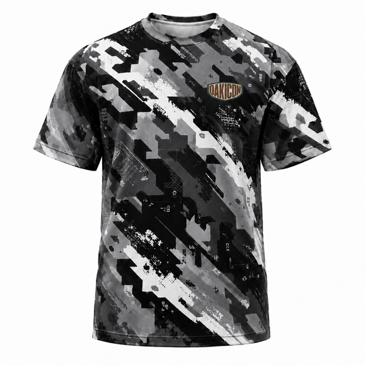 Oakicon Urban Digital Brush Personalized Name Camo T-Shirt, Oakicon Camo T-Shirt