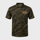 Oakicon Dark Marsh Personalized Name Camo Polo Shirt, Oakicon Camo Polo Shirt