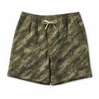 Oakicon Digital Woodland Personalized Name Camo Swim Trunks, Oakicon Camo Swim Trunks