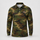 Oakicon Classic Woodland Personalized Name Camo Polo Long-sleeve, Oakicon Camo Polo Long-sleeve