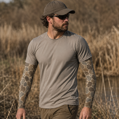 Oakicon Duck Hunter Personalized Name Camo Temporary Sleeve, Oakicon Camo Temporary Sleeve